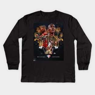 Michael Jordan Kids Long Sleeve T-Shirt